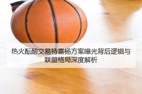 热火酝酿交易特雷杨方案曝光背后逻辑与联盟格局深度解析